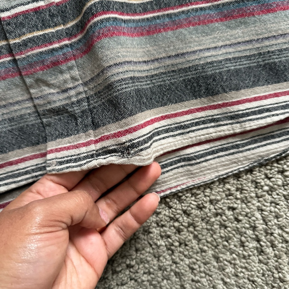 Pendleton Multicolor Striped Button Down Shirt - image 7